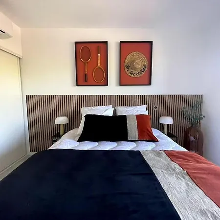 108 2 Personnes Tennis Apartment Agde